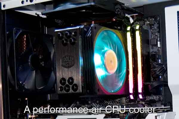 A performance air CPU cooler