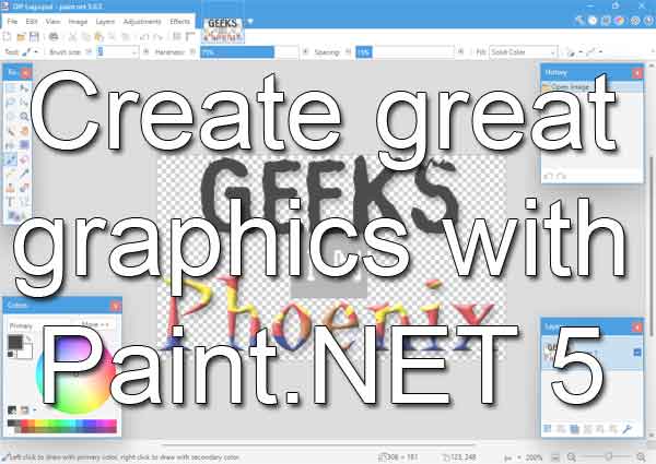 Create great graphics with Paint.NET 5