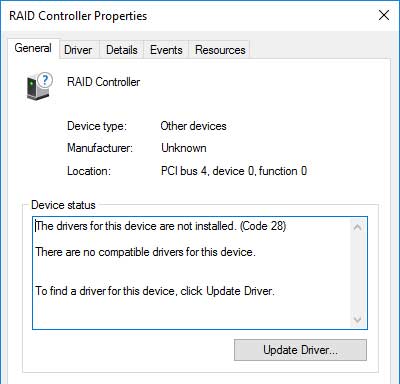 Finding and installing Windows device drivers 1