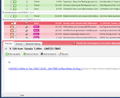 The Preview Pane in Malwasher Pro 2011