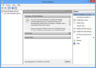 How To Use Task Scheduler Windows Server 2008