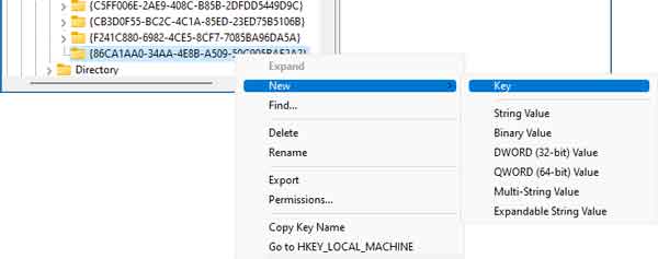 Windows 11 InprocServer32 new key