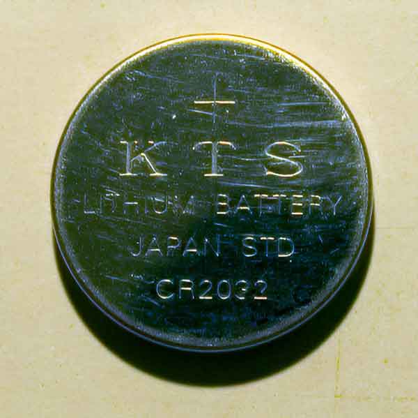 Typical CMOS battery