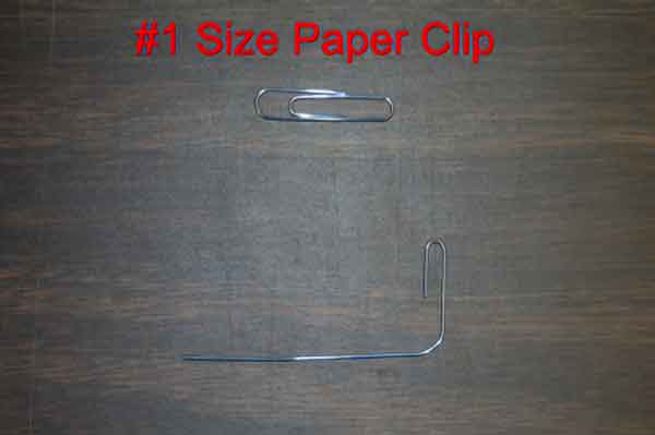 All we need is a paper clip