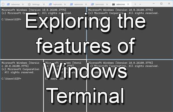 Exploring the features of Windows Terminal