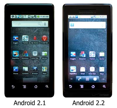 Android 2.2 OS Update