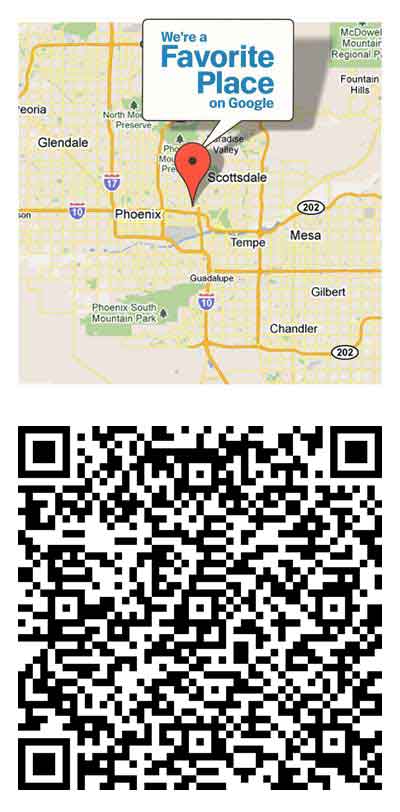 QR Code for Geeks in Phoenix on Google