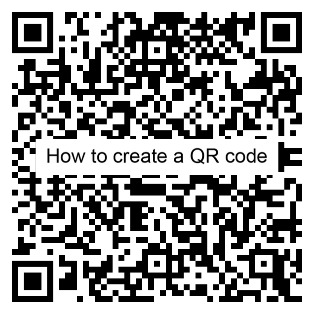 How to create a QR code