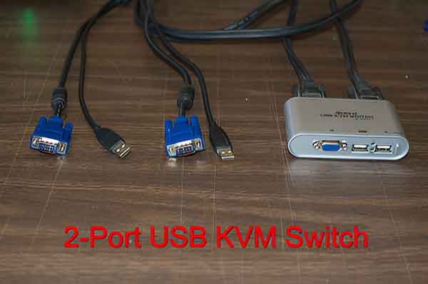 2-Port USB KVM Switch