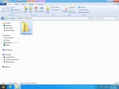 Windows 8 Windows Explorer