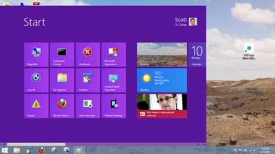 Windows 8 style start menu in Windows 8 using Start8